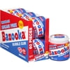 Bazooka Sugar-Free Bubble Gum, 60 Pieces, 6 Pack Case