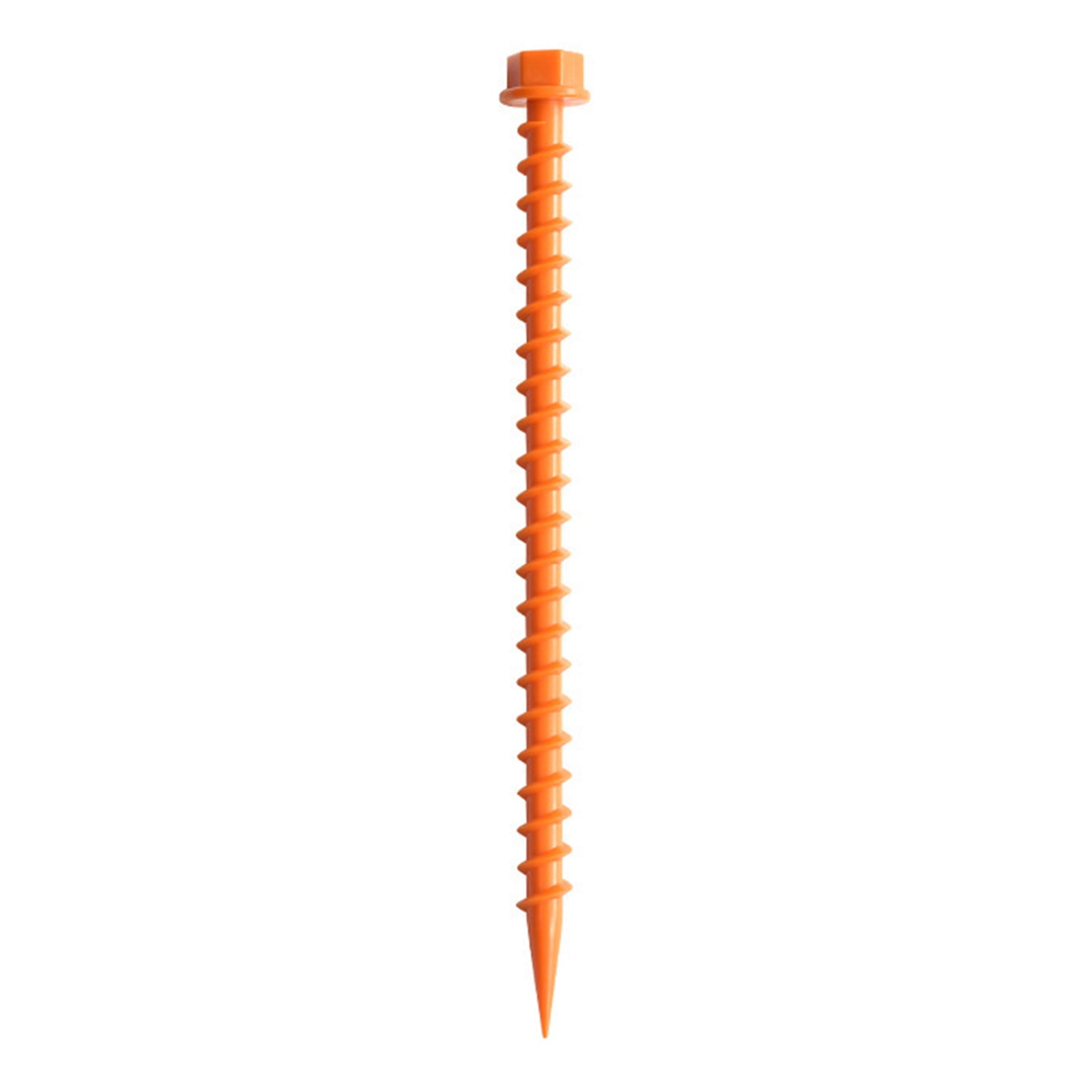 10Pcs Plastic Tent Pegs, Plastic Tent Nails for Fixing Camping Tent Rain Tarps Garden Awnings Pegs for Outdoor
