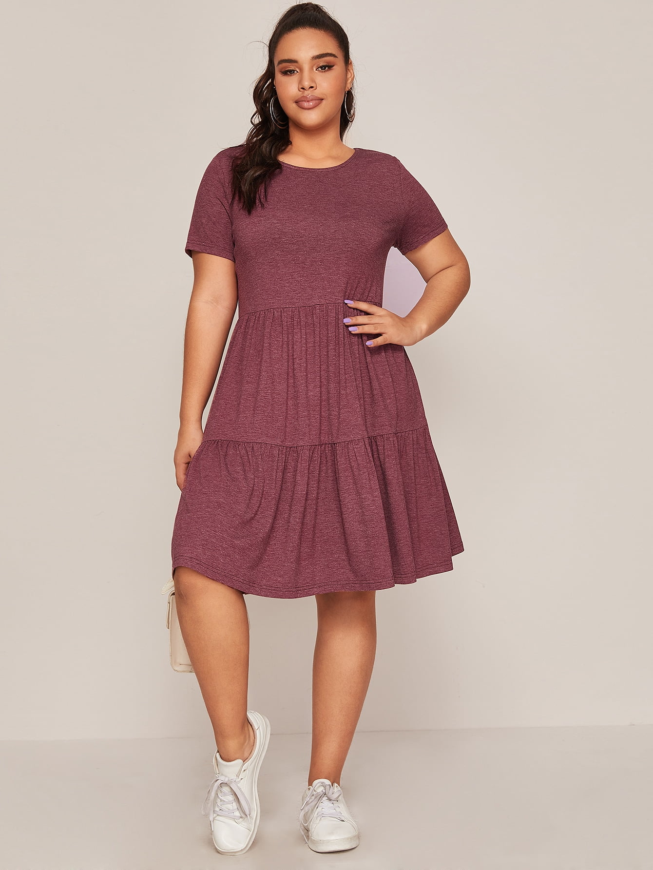 plus smock dress