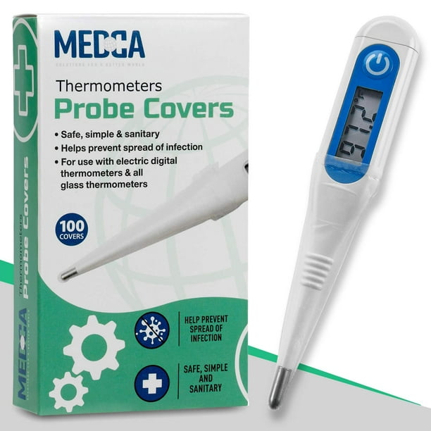 Thermometer Probe Covers Pack of 100 Universal and Disposable Probe
