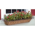 thumbnail image 2 of Deer Park D68 WB120X 11 In. X 46 In. Metal Large French Window Box With Coco Liner, 2 of 2