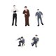 thumbnail image 5 of Conjunto de 10 Figuras de Trabajadores en Miniatura para Escenarios Ferroviarios a Escala 1/64, 5 of 7