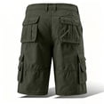 thumbnail image 5 of Sentmoon Gym Shorts Men Summer High Waist Mens Shorts Athletic Solid Color Regular Fit Breathable Board Shorts with Pockets Holiday for Lounge and Comfort, 5 of 9