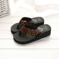 thumbnail image 6 of KDFJPTH Flip Flops Women Size 9 Leather Women's Summer Sequins Sandals Slipper Indoor & Outdoor Flip flops, 6 of 7