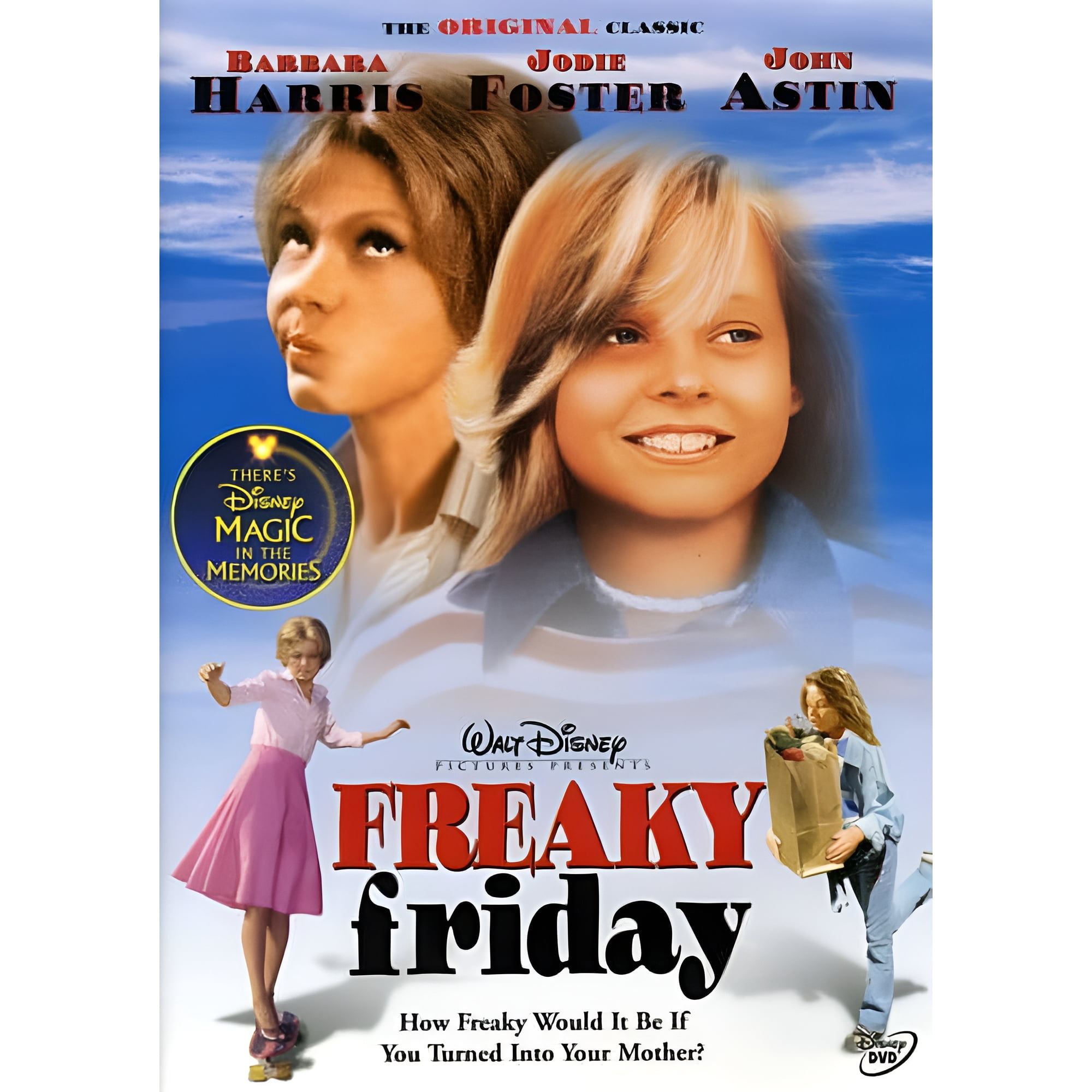 Freaky Friday (DVD), Walt Disney Video, Comedy