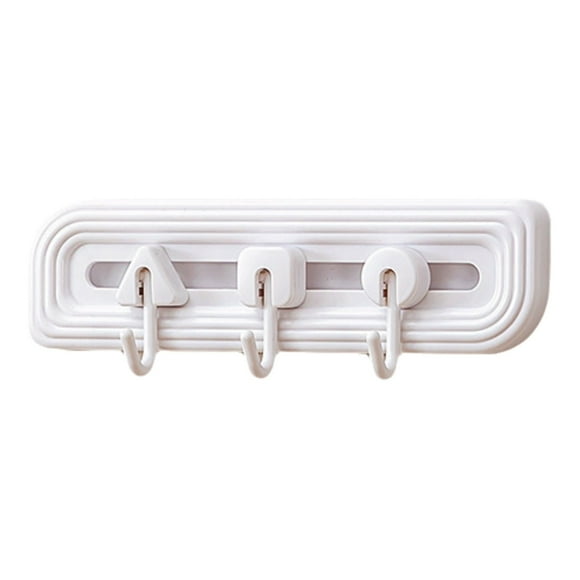 Birdeem Behind the Door Hooks Non-Stick Hooks No Hole Hooks Kitchen Hooks Sliding Regulateable Spacing Feature
