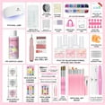 thumbnail image 3 of SAVILAND All-in-one Acrylic Nail Kit– Acrylic Powder & Acrylic Liquid Set with Gel Nail Polish Acrylic Brush Clear Nails Tips Nail Art Tools Nail Stuff for Starters, 3 of 9