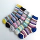 thumbnail image 1 of Namzi Paquete de 5 pares de calcetines de lana de punto gruesos, suaves y cálidos para mujer, estilo vintage, para invierno, multicolor-Tian, 1 of 4