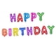 thumbnail image 5 of Pancarta de de , 16 pulgadas, colorida pancarta letras de papel de mylar para niñas, y adultos, decoracione Estilo9 Yotijar Globos de feliz cumpleaños, 5 of 5