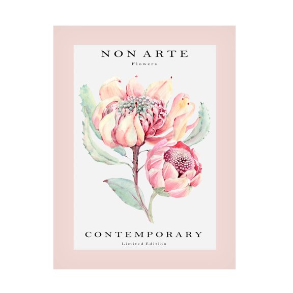 Trademark Fine Art Rikke Londager Boisen Non Arte rose flower Canvas Wall Art