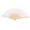 White, variant on Riousery Folding Hand Fan 8.27 inches / 21 cm Blank Silk Fabric Bamboo Folded Hand Fan for Wedding Daily Use White