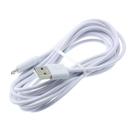 MicroUSB 10ft USB Cable Charger Cord Power Wire Long L2K for Samsung Galaxy Tab S2 9.7 S 8.4 SM-T700 NOOK 8.0 (SM-T710) E NOOK 9.6 (SM-T560) 4 NOOK 7.0 (SM-T230) A 10.1 (2016) 3 8.0 7.0 Sky