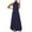 Blue, variant on ICHUANYI Women Fashion Summer Halter Sleeveless Print Sexy Evening Sling Long Dress