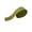 Avocado, variant on Burlap Fabrics Serged Burlap Ribbon Light Grey - 2 Inch Wide with Sewn Edges