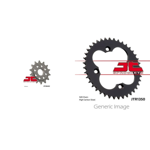 JT Front & Rear Steel Sprocket Kit for ATV/UTV HONDA TRX450R 2004-2005