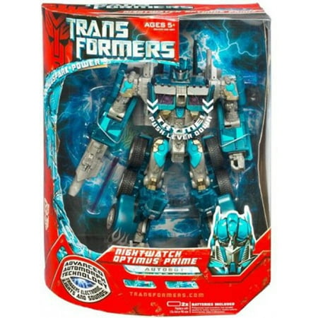 Transformers Leader Class Nightwatch Optimus Prime Action Figure
