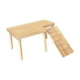 thumbnail image 3 of Plataforma para hámster con escalera para trepar Plataforma de pie para hámsters con patas L, 3 of 9