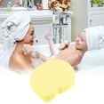 thumbnail image 2 of Unique Bargains 1 Pc Elephant Shape Bath Sponge Body Scrubber Yellow, 2 of 6