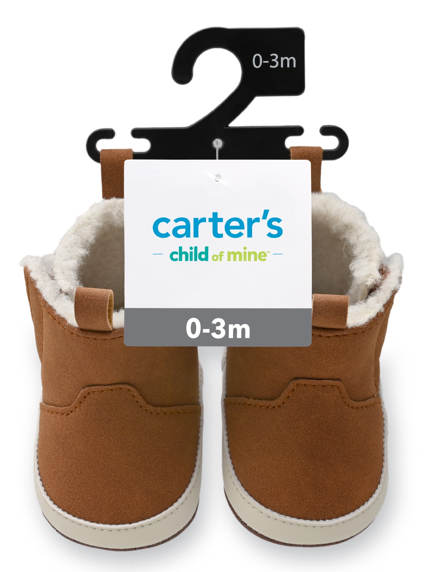 Carter's Child of Mine Infant Boys Boots, Size 0-3 Months, Color Brown