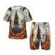 thumbnail image 1 of Balery Polka Dot Rhino Welcome Conjunto de Pijama Infantil de Manga Corta con Estampado – Ropa de Dormir de Algodón Suave-XX-Large, 1 of 6
