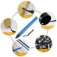 thumbnail image 2 of 11pcs Professional Deburring Tool Kit High-Speed Steel Rotary Burr Removal Tool with 10pcs HSS Blades, 2 of 7