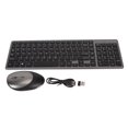 thumbnail image 3 of Combo de teclado y ratón Nikou inalámbrico 2.4G eficiencia maximizada, 3 of 9