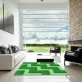 thumbnail image 6 of Ahgly Company Indoor Rectangle Patterned Neon Green Area Rugs, 8' x 10', 6 of 6
