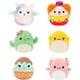 thumbnail image 1 of Squishmallows Original Micromallows 6-Pack – Archie Axolotl, Bimbi Clown, Lucy-May Llamapegacorn, Maritza Cactus, Maya Sundae, Rodry Bearded Dragon, 1 of 7