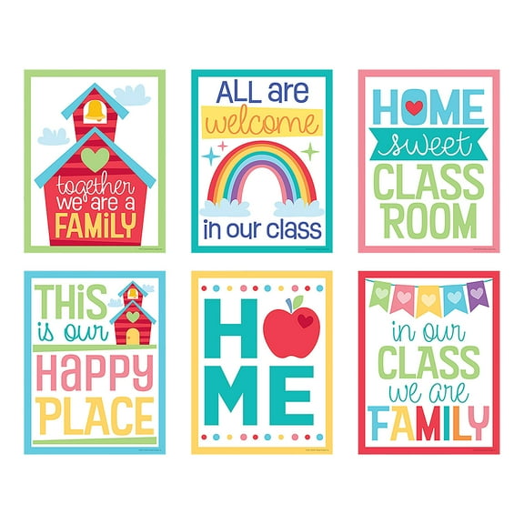 Fun Express Better Together Poster Set – 6 Pc.