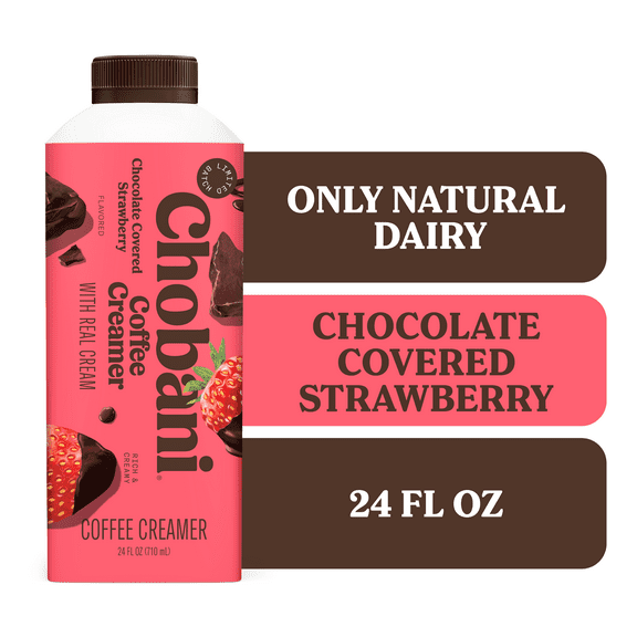 Chobani Coffee Creamer Limited Batch Chocolate Covered Strawberry 24 fl oz Carton