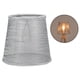 thumbnail image 5 of Lámpara de pared Colco Gris pantalla de tela transparente moderna decorativa, 5 of 8