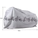 thumbnail image 2 of Funda para bicicleta impermeable a prueba de polvo resistente a la lluvia resistente a los rayos UV gris JM, 2 of 5