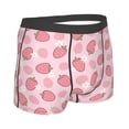 thumbnail image 2 of KLL Strawberries Men's Cotton Boxer Briefs Underwear-XX-Large, 2 of 8