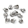 thumbnail image 4 of 500pcs Tarnish Resistant 304 Stainless Steel Bead Tips Calotte Ends Clamshell Knot Cover Stainless Steel color 6x3mm Hole: 1mm Inner Diameter: 3mm, 4 of 5