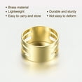 thumbnail image 4 of Uxcell 2Pcs Jump Ring Opening Tool Brass Circle Open and Close Tools for DIY Making Supplies Repair Gold, 4 of 5