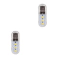 thumbnail image 2 of Seitruly Luz nocturna 3 LED 500mA 200LM 3000K/7000K Computadoras portátiles para interiores Adaptador de carga del banco de energía Lámpara de noche Cálido 2piezas, 2 of 6