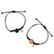 thumbnail image 2 of Pulsera de amantes Xihbxyly cuentas de cristal con piedras preciosas y poder curativo natural, 2 of 7