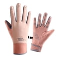 thumbnail image 1 of Gants Longs en Laine Tricotée pour Femmes Demi-Doigt Automne et Hiver Femmes Chauds Manche Froissée, 1 of 5