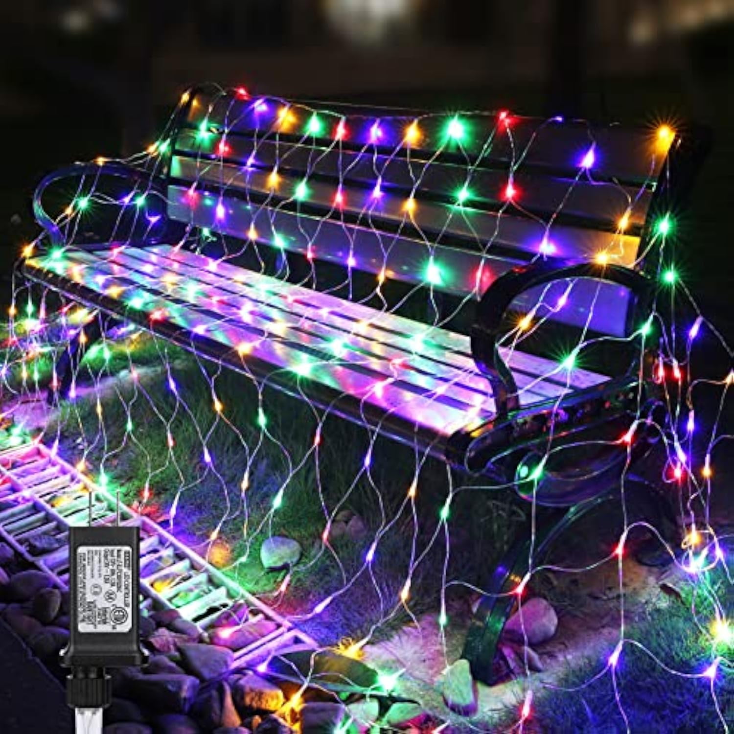 Wick's Outdoor Living 10 Ft AC/DC LED Multi-Color String Lights