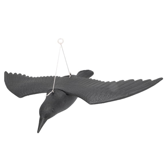 Simulation Crow, Crow Decoy Vivid Lifelike Waterproof Wear Resistant  For Garden For Outdoor