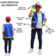 thumbnail image 3 of Disfraz Ash Ketchum Pokémon Niño Deluxe Talla 4 a 6 años, 3 of 7