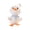 White, variant on Lubelski 15cm Duck Plush Pendant Soft Cute Cartoon Animal Dolls Hanging Ornament Stuffed Doll Plush Key Chain Bag Pendant