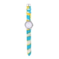 thumbnail image 3 of EeaseMX Hermoso reloj de silicona con camuflaje y diamantes para mujer (blanco), 3 of 7
