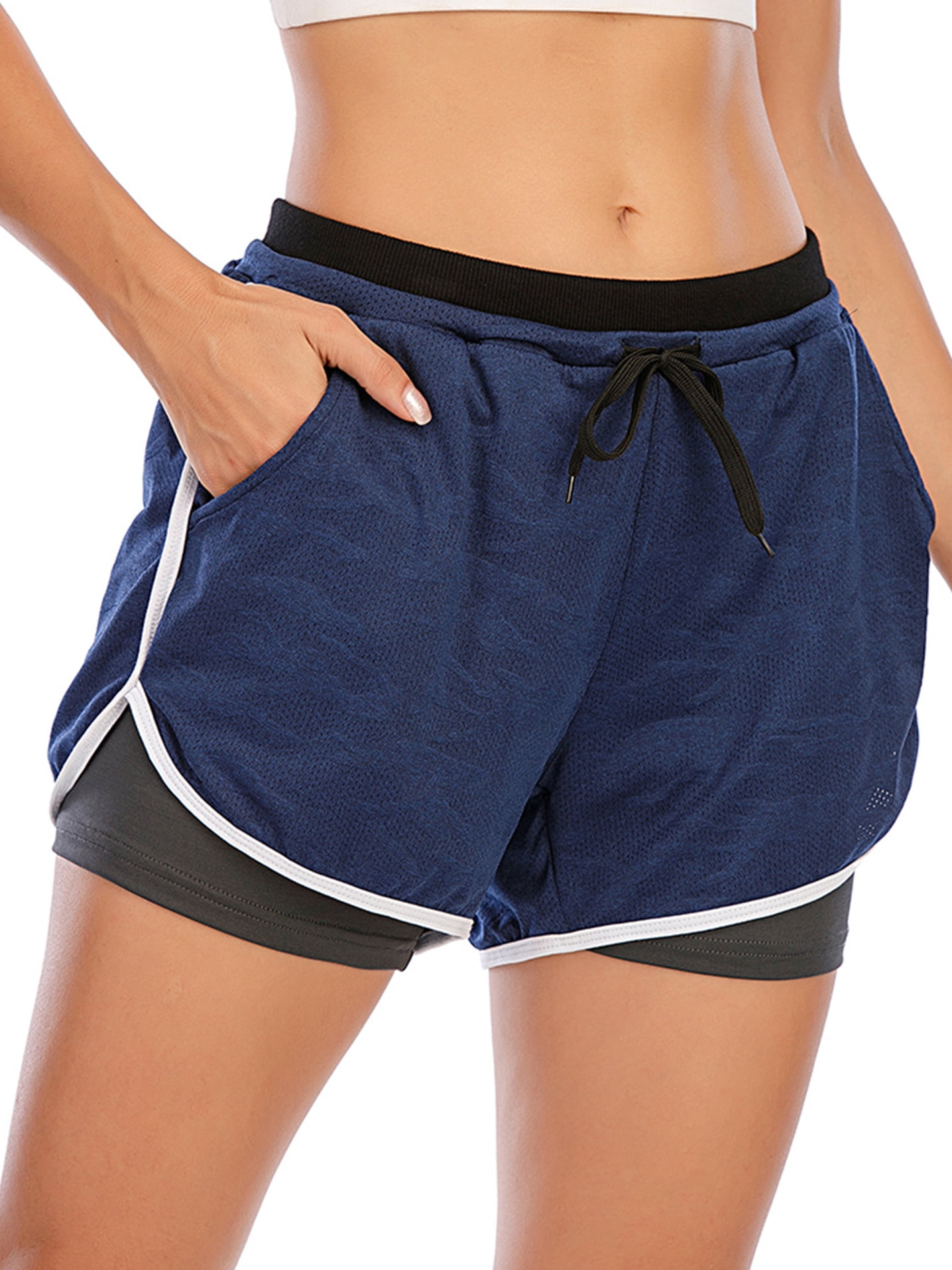 ALING Women's Shorts Sports Shorts 