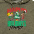 thumbnail image 3 of Hey Arnold! - Holiday Homies - Men's Pullover Hooded Fleece Sweatshirt, 3 of 6