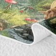 thumbnail image 5 of Homewish Kids Dino Quilt Full for Boys Girls, Tyrannosaurus Rex Diplodocus Full Bedspread Sets, 3 Pieces, 1 Comforter and 2 Pillowcases, 5 of 7