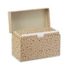 Pen+Gear Animal Print Index Card Box with 300 Ruled Index Cards