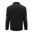 thumbnail image 7 of Generic Boys Corduroy Fall Jackets Quarter Button Long Sleeve Collared Knitted Youth Teens Henley Sweatshirts for 5-15 Years, 7 of 7