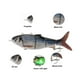 thumbnail image 3 of Señuelo Eléctrico, CEBO DE NATACIÓN MULTISTICULADO RECARGABLE CON LUZ LED PARA PESCA, NATACIÓN AUTOTICA REALISTA, EMISIÓN DE LUZ Verde Subacuática, 3 of 7