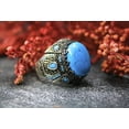 thumbnail image 2 of Roarsilver Turquoise Elegance: 925 Sterling Silver Ring featuring a Natural Gemstone | 14, 2 of 5